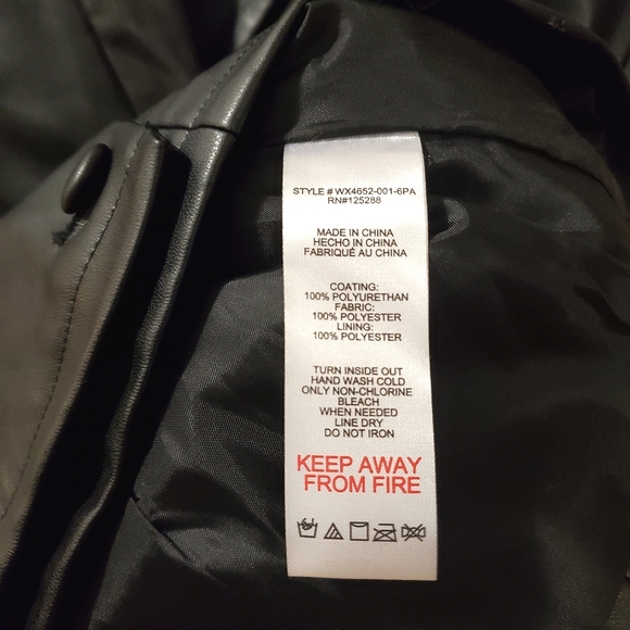 Jason Wu - Faux Leather Vest - Size S - Picture 7 of 7